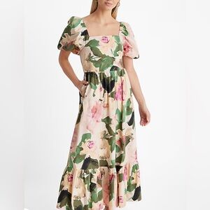 Express puff sleeve dress!